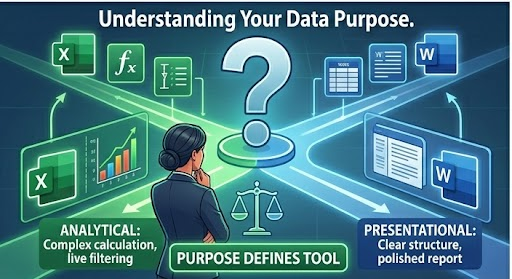 Microsoft Excel Understanding Your Data Purpose